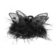 Cat Ear Feather Clip Women's 2025 New Super Fairy Pure Desire Hair Clip Back of Head Hair Shark Clip Headwear Hair Clip