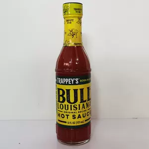 Trappeys Bull Louisiana Hot Sauce Case