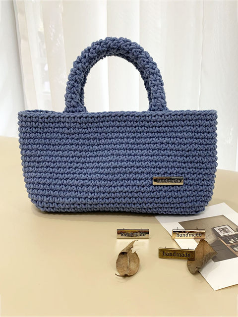 Seamless metal letter label DIY handmade accessories handmade alloy bag clothing crochet decoration accessories