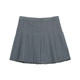 Yano Japanese College Wind Gray pleated skirt Female Xia Sweet Wind high -waist high -waisted A -shaped suits skirt