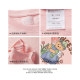 oversize lazy wind Korean sweet cute cartoon pink short -sleeved T -shirt female pure cotton loose large size half -sleeve
