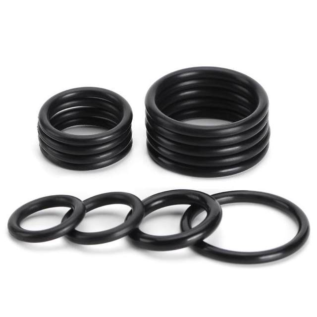 NBR O-ring wire diameter 5/5.3mm outer diameter 15-590mm wear-resistant oil high-temperature pressure rubber sealing ring collection