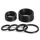 NBR O-ring wire diameter 5/5.3mm outer diameter 15-590mm wear-resistant oil high-temperature pressure rubber sealing ring collection