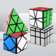 Holy Hand For beginner third -order Rubik's Cube Set full set of oblique mirror pyramid pyramid alien Five Magic Cube puzzle toys
