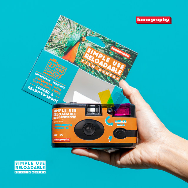 Kodak Fuji Demon Disposable Camera Japanese Film Black and White Color Rinse Cross Camera Camera Film Machine
