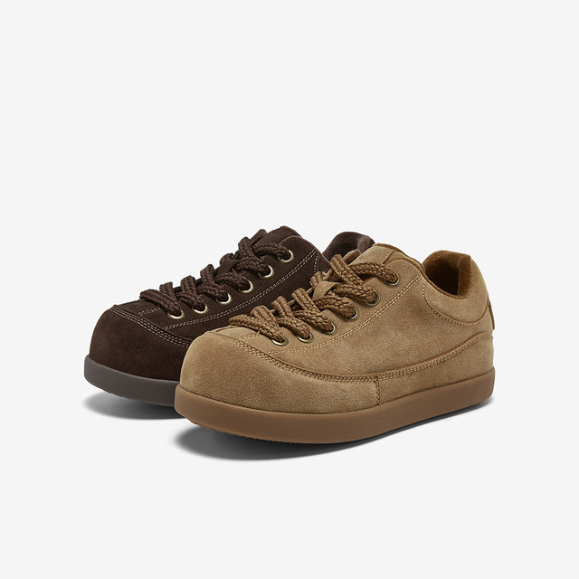 
Bestu 2025 Autumn and Winter New Thick-soled Birkenstock Shoes Sports and Leisure Plus Velvet Warm Women's Shoes D3831AM6