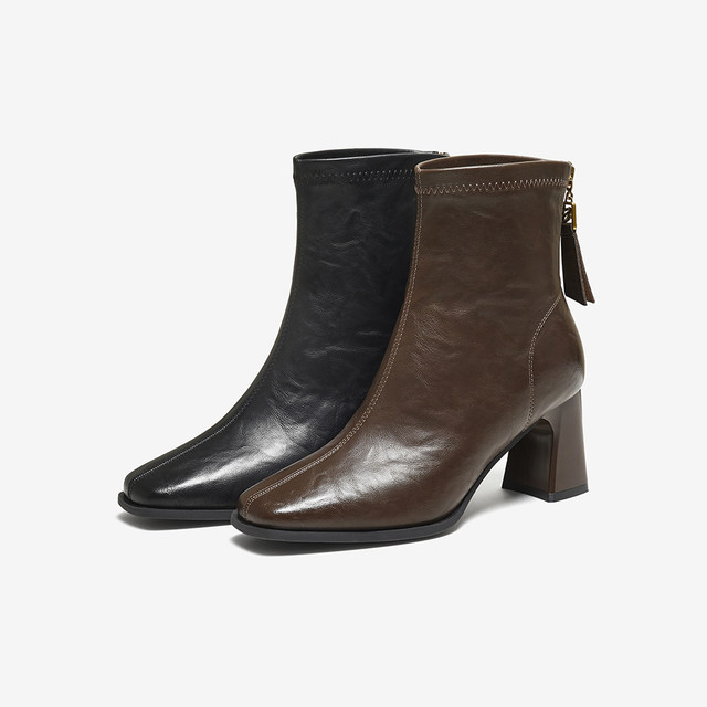 
Best 25 winter mall new French small ankle boots women's short boots Martin boots F5217DD5