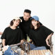 Semir green short-sleeved T-shirt for women in summer 2025 new style, shoulder-loose slim round neck, men's T-cotton top
