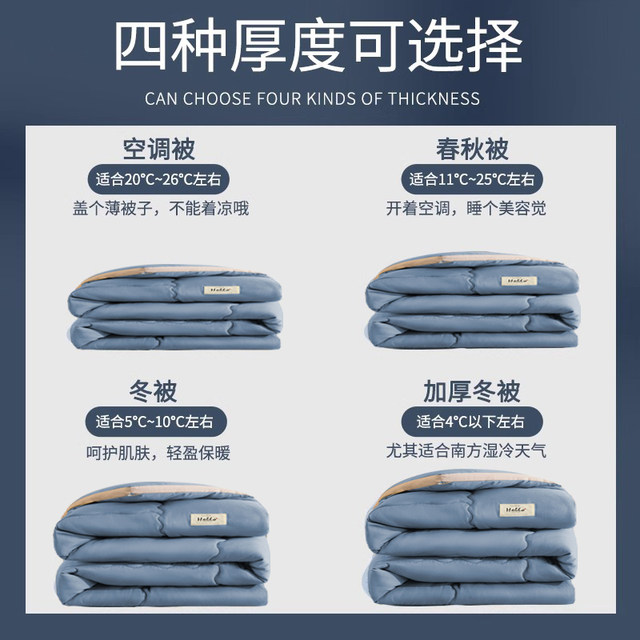 Class A quilt quilt core warm winter quilt student dormitory single spring and autumn quilt universal winter thickened cotton quilt