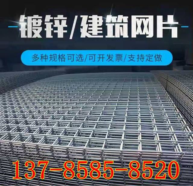 Galvanized iron wire welded mesh breeding fence protective mesh dog cage pigeon shed leakage mesh long hole mesh metal isolation