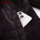 Yibu middle-aged and elderly women's winter plush coat, noble temperament, thickened warm coat, mid-length mother's clothing