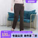 
Yibu middle-aged and elderly women's new winter woolen pants, fashionable grandma wear, warm casual pants, large size pants for the elderly