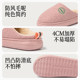 Yuangang 2025 new cotton slippers for women in autumn and winter indoor non-slip plush warm home thick-soled men's winter slippers