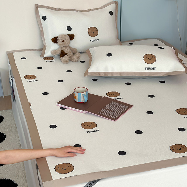 
900D Summer Ice Silk Mat Summer Mat Sheets Category A Maternal and Infant Grade Cooling Mattress Cooling Mat Rattan Mat Dormitory