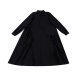 odbo/Odibio fashion design niche fake two-piece spliced ​​black dress women loose shirt skirt
