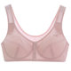 Girls' underwear development period junior high school student 15-year-old high school student large size anti-sagging and styling cotton front buckle bra