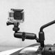 Motorcycle bracket 360 DJI mountain dog sports camera gimbal bracket thumb camera riding universal aluminum alloy