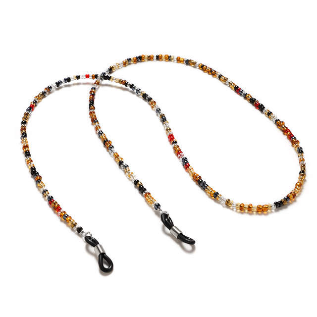 Glasses accessories Glasses Chain Hanging Chain Protective Glasses with Old Flower Glasses Rope Circles Poly Ching Poor Mask Chain Lane
