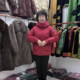 
Middle-aged mother's winter hooded down jacket for small women 40-50 years old cold-proof bread coat thick and warm