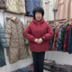 Extra-large 200 Jin [Jin equals 0.5 kg] Mom's cotton jacket, women's small casual down cotton jacket, medium length, thickened, warm and windproof
