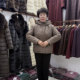 
Middle-aged and elderly winter wear casual hooded warm cotton coat small solid color woolen coat new