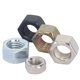 Grade 8 black, blue, white, zinc, color galvanized, nickel plated hexagon nut fine tooth locking screw cap m3m4m5m6m8m36