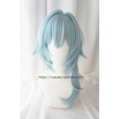 taobao agent AOI Simulation Headproof Top Original God Youya EULA Picking Side Divalent Early Scalp COSPLAY wig