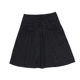Short skirt women's skirt summer new style literary student linen knee-length pleated skirt high waist retro mid skirt A-skirt commuting