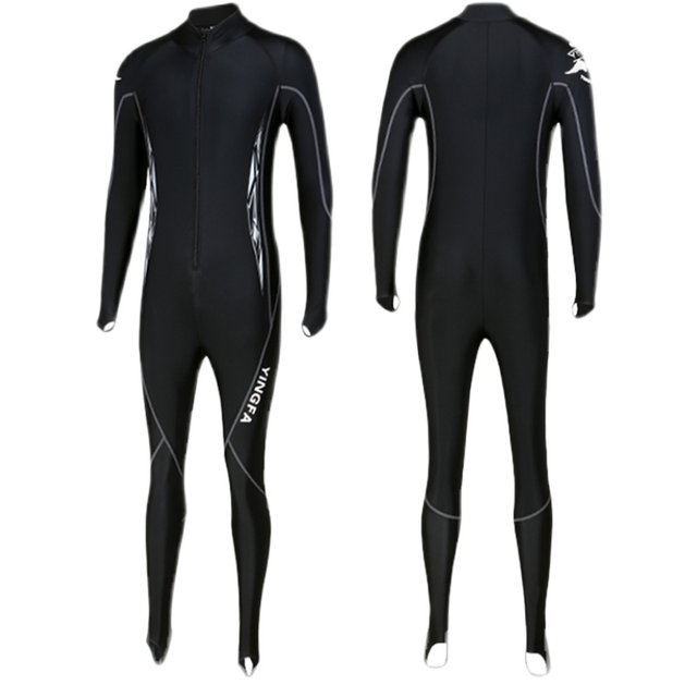 Yingfa genuine long-sleeved trousers sun protection quick-drying snorkeling surfing jellyfish wetsuit casual one-piece swimsuit men 2168