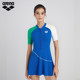 
arena Arena 2025 new women's Polang 3.0 sun protection and flesh-covering sports fashion one-piece short-sleeved skirt swimsuit