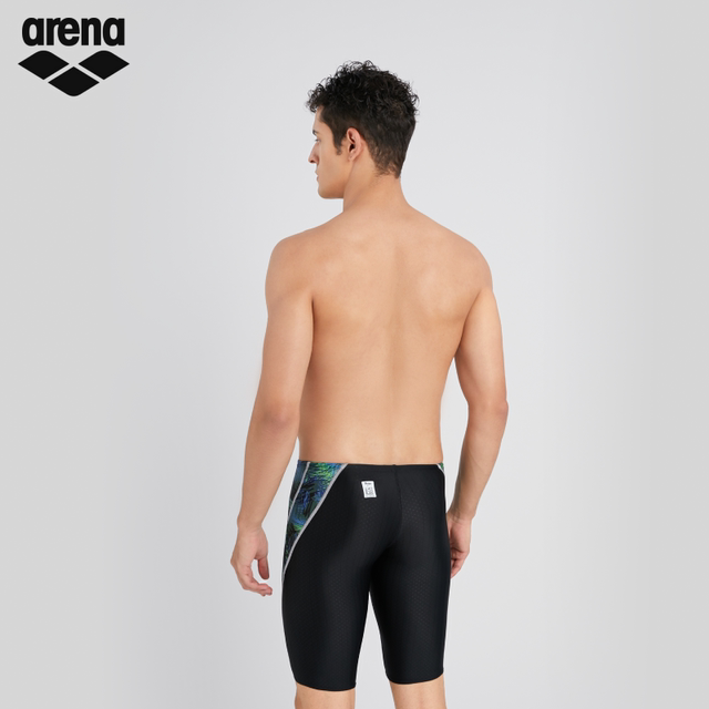arena 2025 new men's competitive professional training sports beginner five-point knee swimsuit trousers