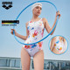 arenaArena swimsuit women's jumpsuit sleeveless triangle swimsuit auspicious koi print spa swimsuit