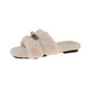 
French rose pink ~ INS white and gentle fairy-style fur flops autumn and winter internet celebrity high-end plush one-shot strokes