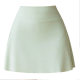 
Summer 3-point ice silk short skirt for women with high waist can wear naked yoga sports skirt large size hot girls thin pleated skirt pants