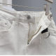 New spring high-waist denim skirt for women 2024 mid-length slim slim skirt with back slit hip-covered long skirt