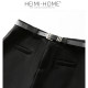 Black half-length skirt 2025 spring and autumn high-waisted small A-line hip-pack skirt anti-exposure straight suit short skirt