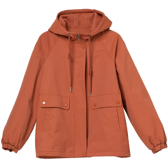 
2025 autumn and winter new style quilted thickened jacket for middle-aged women, large size loose hooded cotton coat, mother's wear