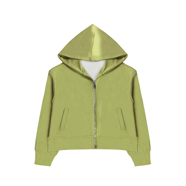 2025 spring clothing new style this year's popular middle-aged mother wear green casual spring short jacket for women's spring and autumn
