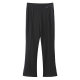 Micro-flare trousers for women, fat mm large size slim spring and autumn style pants, semi-elastic waist three-dimensional midline slit casual trousers