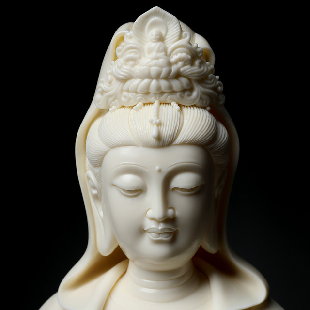 Dai Yutang Ceramics The Buddha statue of Master Lin Jianping for Home ...