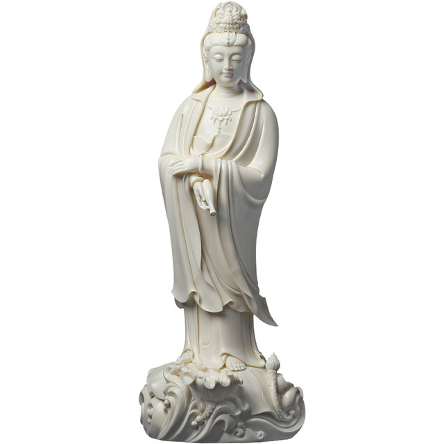 Dai Yutang Ceramics The Buddha statue of Master Lin Jianping for Home ...