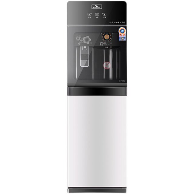 Pipeline water dispenser households take over the vertical hot and hot pipeline iced temperature and heat -saving water -saving water purifier two -point tube new model