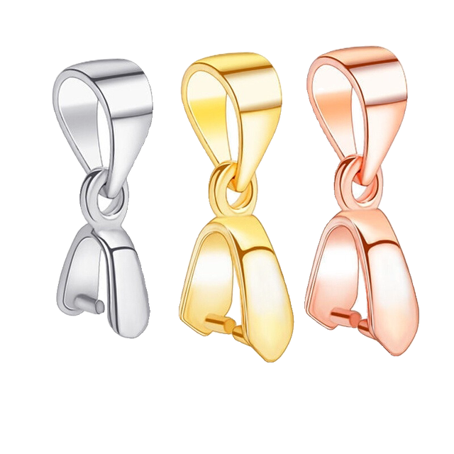 Pt950 platinum pendant buckle 18k pure white gold rose gold gold crystal jade pendant jade clip buckle melon seed buckle