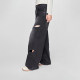 Lee25 spring and summer new loose fit hollow design black gray women's wide-leg jeans