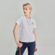 Lee Shopping Mall same spring and summer standard version small logo embroidered white casual women's short-sleeved T-shirt LWT0067073RT