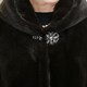 Middle -aged and elderly fur female old people winter jacket mink coat hooded grandma high -end imitation mink mother
