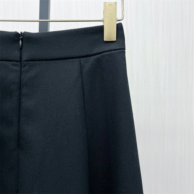 Division's 2024 winter new product, umbrella skirt, skirt for women, high waist, slimming, versatile, wide swing, a-line long skirt 1155