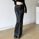 Gagaopt2024 new lace -up high -waisted half -body skirt double zipper scale leather skirt slug