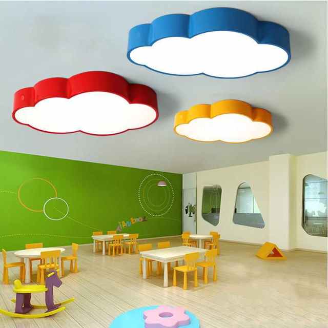 
New product creative cloud lamp LED living room bedroom lamp kindergarten amusement park mother and baby store children's lamp room lamp