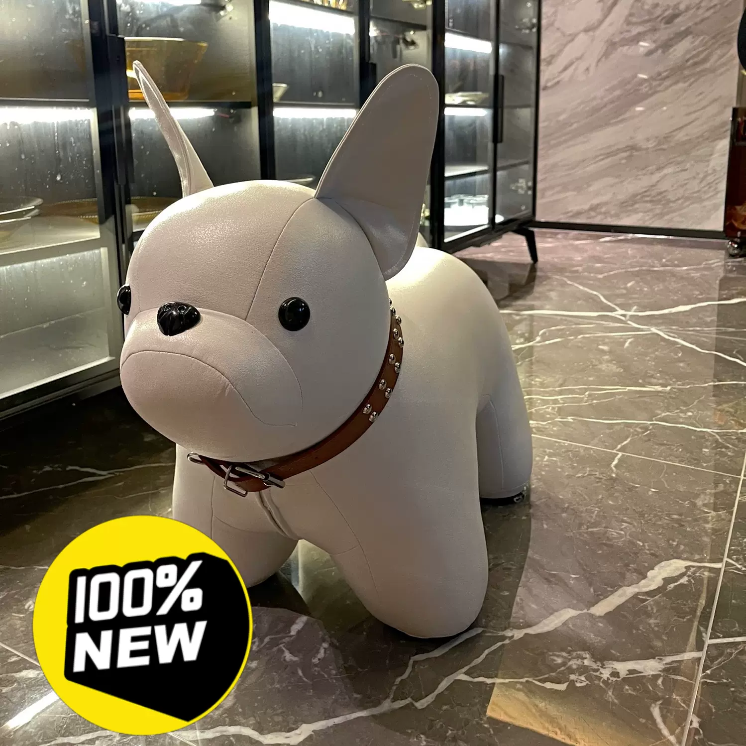 动物凳法斗狗动物椅子创意卡通摆件坐椅客厅换鞋凳